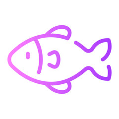 fish gradient icon