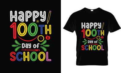 100 day of school t shirt design and  new design t-shirt
