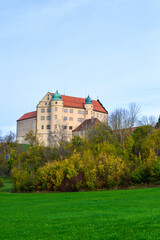 Obraz premium Schloss Kapfenburg im Ostalbkreis in Baden-Württemberg