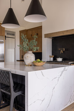 modern kitchen interior