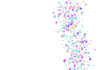 Carnival Glare. Hologram Confetti. Holiday Foil. Luxury Art. Kaleidoscope Glitter. Party Realistic Gradient. Shiny Banner. Pink Disco Tinsel. Blue Carnival Glare