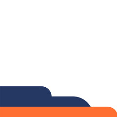 Rounded Lower Footer Shape