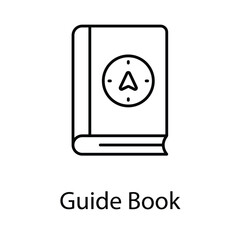 Guide Book icon. Suitable for Web Page, Mobile App, UI, UX and GUI design