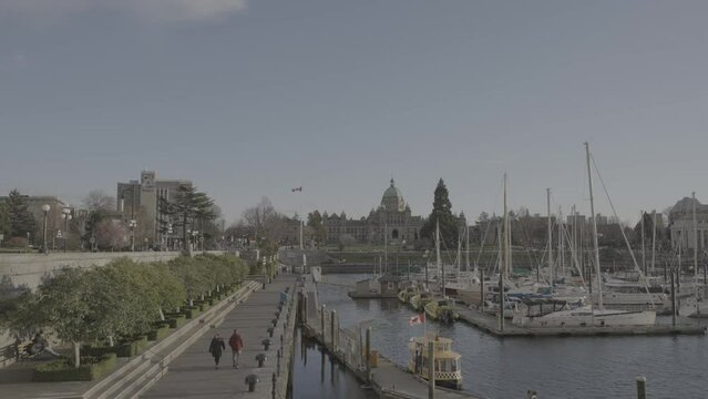 Victoria's Inner Harbour in S-LOG 60fps