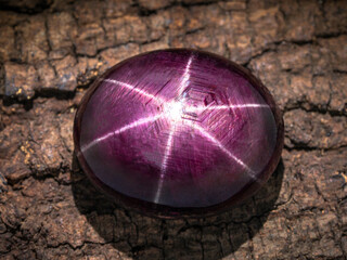 Natural Star Ruby Loose Gemstone