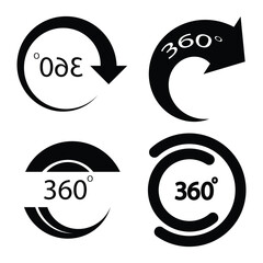 360 degree logos
