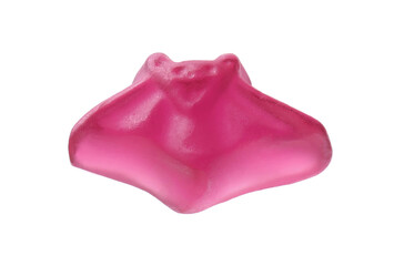 Delicious bright candy on white background. Halloween sweets