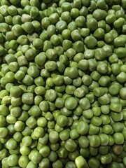 Green peas taxture background image. 