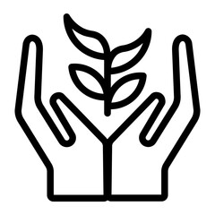Obraz premium eco farming icon