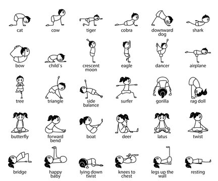 Poses o posturas de Yoga