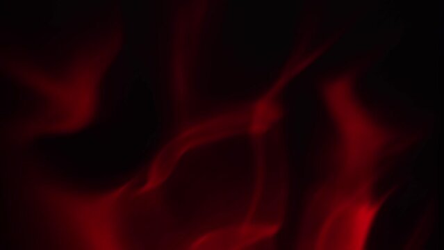 Soft red blurred smoke. Abstract pattern, moving background