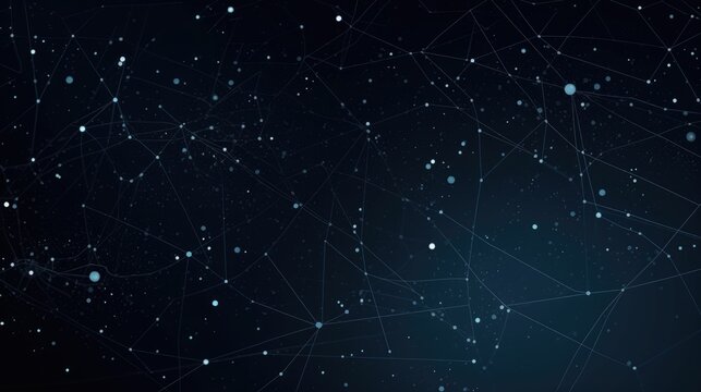 Fine line art of stars and constellations wallpaper