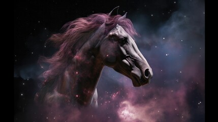 Obraz na płótnie Canvas Horsehead Nebula Dark Wallpaper