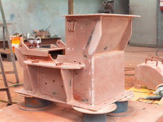 Hammer mill at paint shop