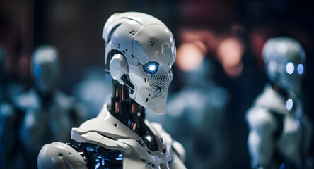 Fototapeta premium robot in action