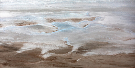 Aerial Photography over Kati Thanda-Lake Eyre, outback South Australia, Australia