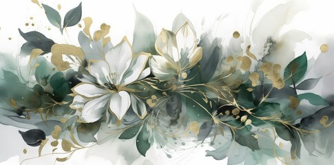 Spring time Floral Pattern Fresh and New Generative AI