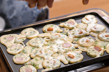 タコ焼きパーティー　Japan