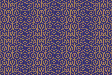 日本風イラスト背景☆箱型模様☆ベクター素材