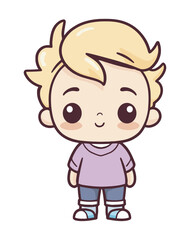 cartoon boy kawaii
