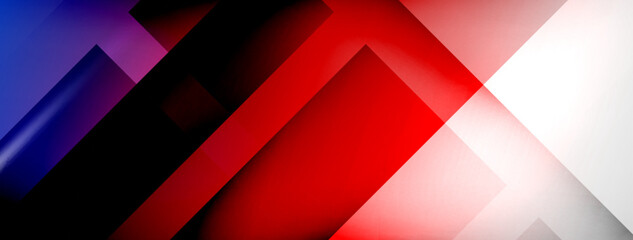 Abstract lines geometric techno background layout