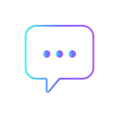 Review Business and office icon with blue duotone style. customer, rating, service, report, survey, experience, opinion. Vector illustration