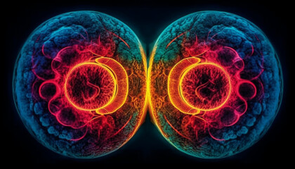 Anatomy, biology, and science glow amid illness generated by AI