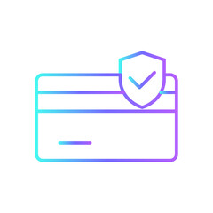 Payment Finance icon with blue duotone style. money, bank, dollar, credit, wallet, card, atm. Vector illustration