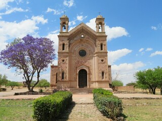 Garabato church of a manor, Aguascalientes, Mexico