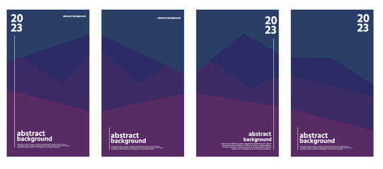 Obraz premium Minimal cover design abstract, geometric background 