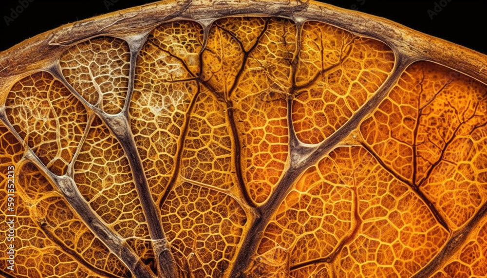 Poster vibrant animal markings in close up macro pattern generated by ai