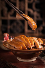 Wuwei Smoked Duck,Anhui cuisine, founded in China during the Qing Dynasty, one of the ten most...