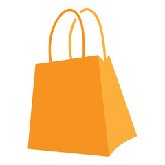 Shopping bag logo icon design template isolated