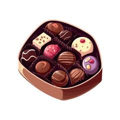 Chocolate truffles variation of sweet