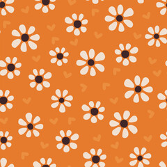Floral seamless pattern. Vector design for paper, cover, fabric interior decor.