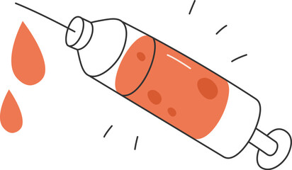 Syringe With Medicine