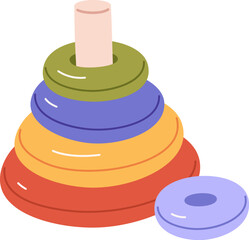 Pyramid Children Toy