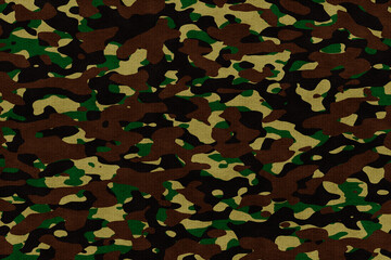 Camoflage modern army pattern with high quality cloth texture as fashion decoration and accessory