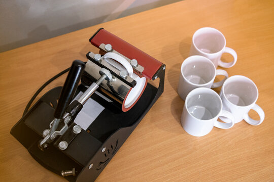 sublimation press. press for creating mugs