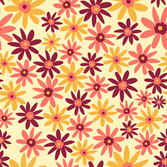 Flowers in blossom, spring or summer decoration