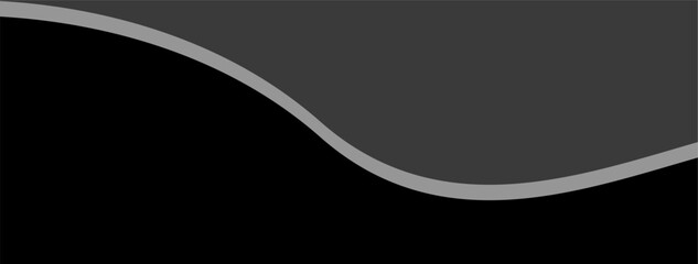 Fototapeta premium Premium abstract vector background in minimalist black with fancy dark geometric elements. 