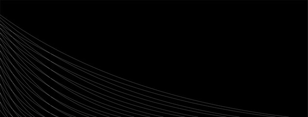 Premium abstract vector background in minimalist black with fancy dark geometric elements.	
