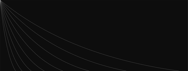 Naklejka premium Premium abstract vector background in minimalist black with fancy dark geometric elements. 