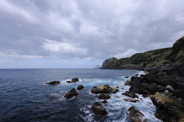 乙千代ヶ浜海水浴場からの絶景