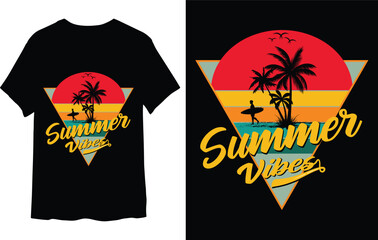 Summer Vibes t-shirt design
