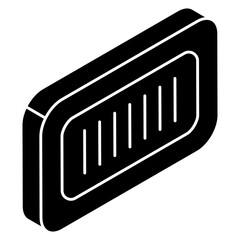 Glyph icons of barcode 