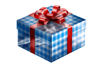 Gift Box on Transparent Background: A Perfectly Wrapped and Ready-to-Give Image, gift box, full body, transparent background, present, package, wrapping, ribbon, special occasion, surprise, giving,