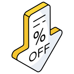 Premium download icon of shopping sale 
