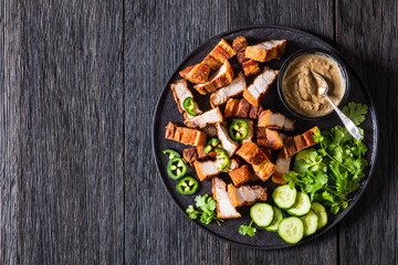 Lechon Kawali, filipino crispy fried pork belly