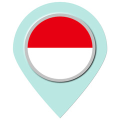 Indonesia Location Pin